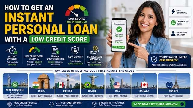 How to Get an Instant Personal Loan with a Low Credit Score